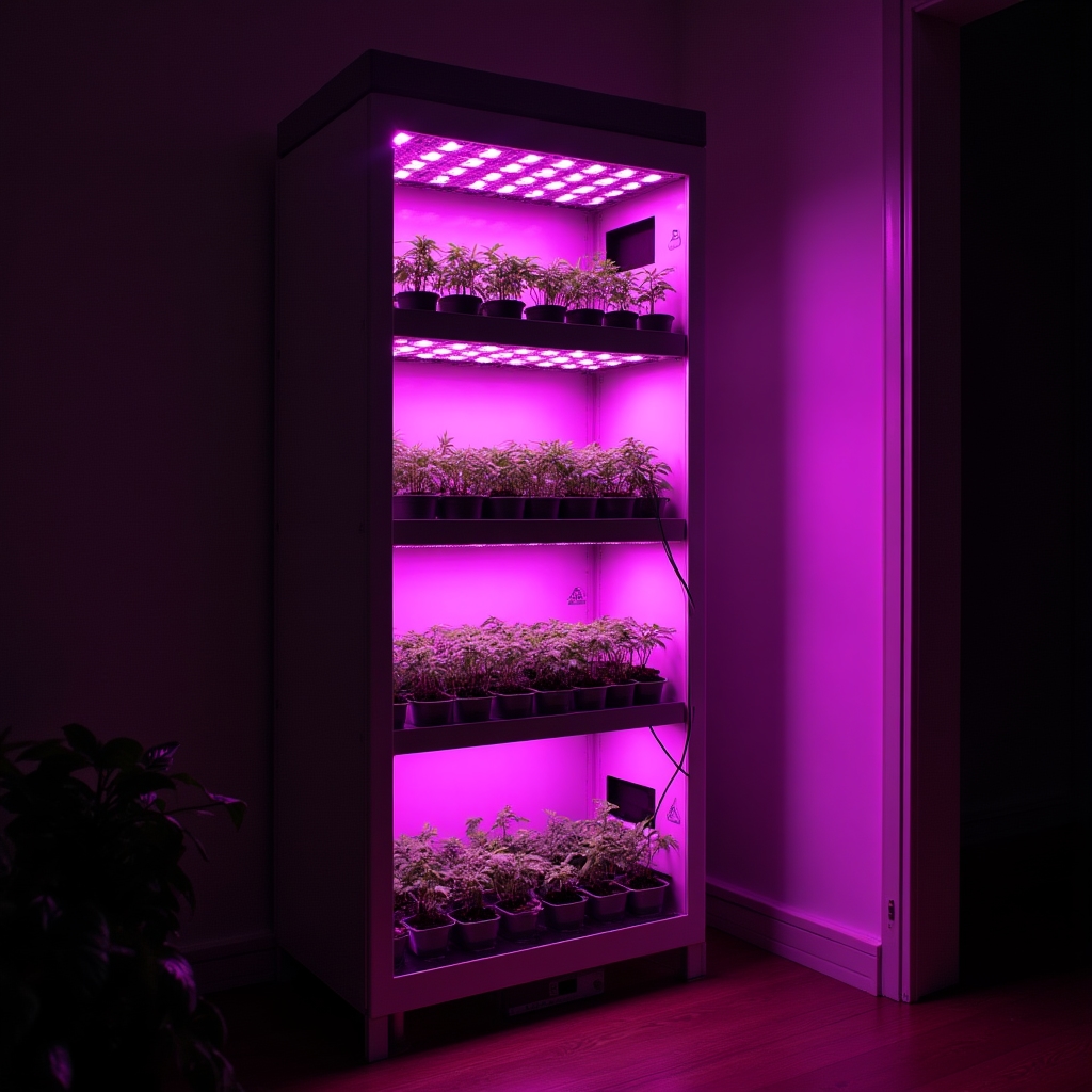 LED фитолампы для гидропонного выращивания